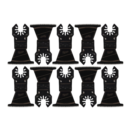 Cuchilla OL de incisión diente 3 cortes 64mm para madera - 10uds MILWAUKEE Ref.48851159