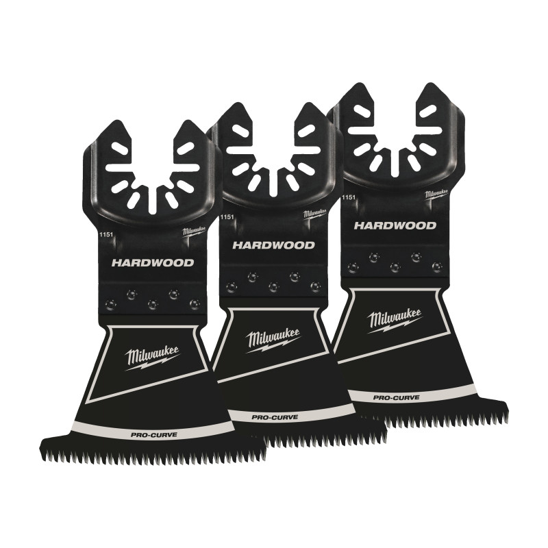 Cuchilla OL de incisión diente 3 cortes 64mm para madera - 3uds MILWAUKEE Ref.48851153
