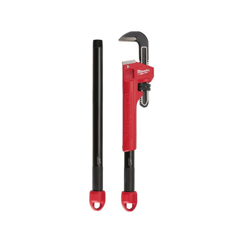 Llave Stillson Acero 3 en 1 de hasta 64mm de cap. o 2 1/2"
3 longitudes 10, 18 y 24"