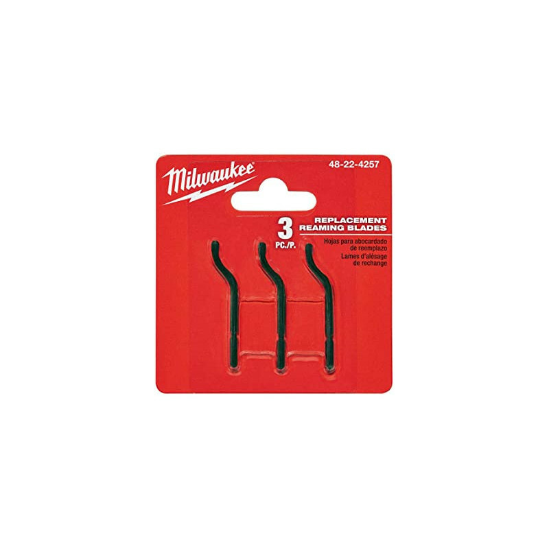 Cuchillas para escariar - 3uds